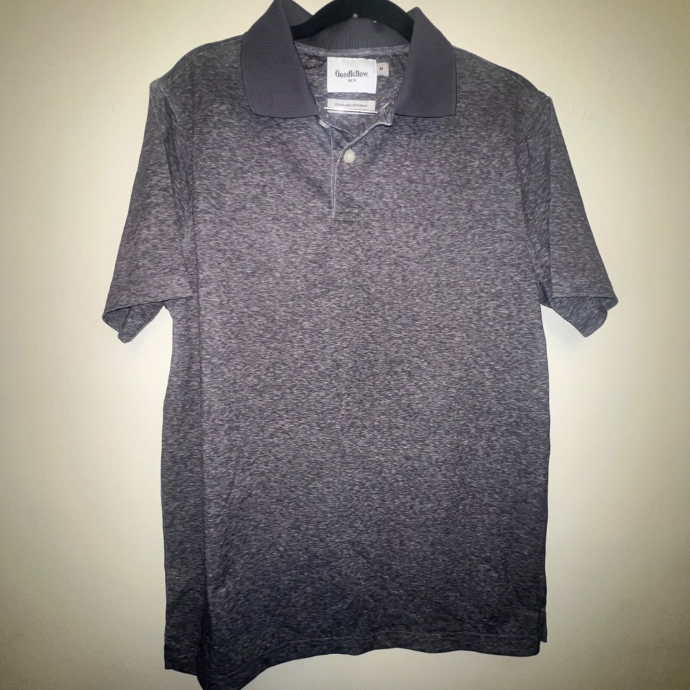 Goodfellow & Co Polo Shirt, Medium, Gray